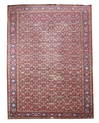 Lot 46 - A Persian Mahal carpet
