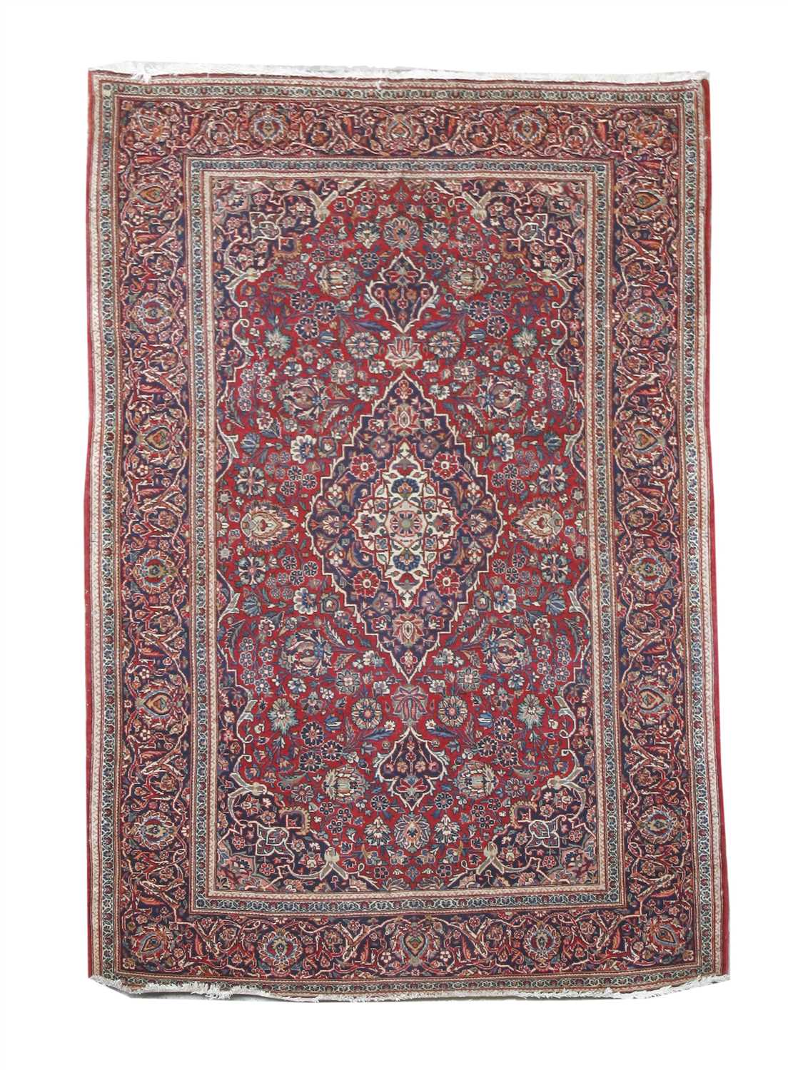 Lot 199 - A Kashan rug
