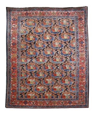Lot 185 - A Persian Bidjar carpet