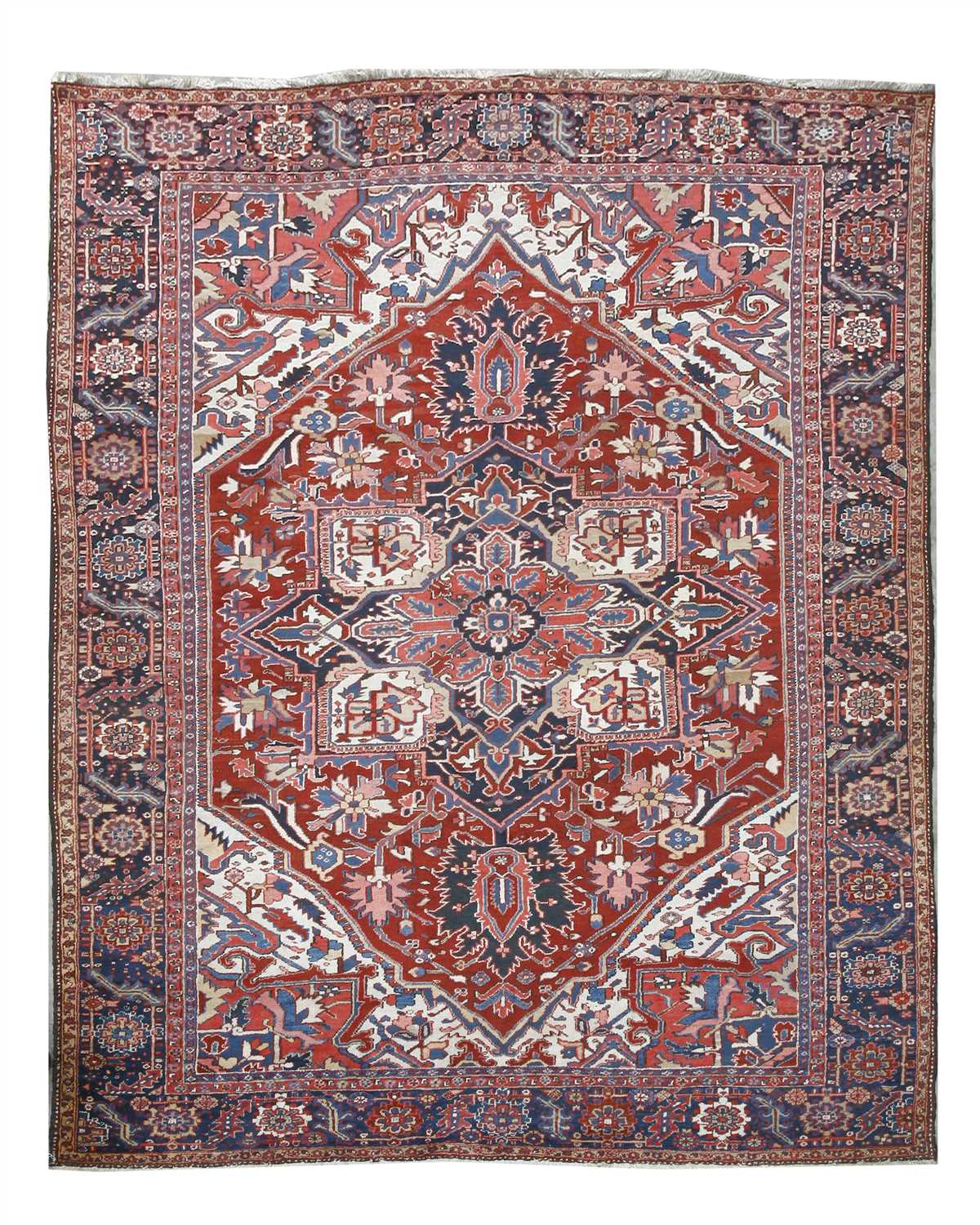 Lot 332 - An Heriz carpet