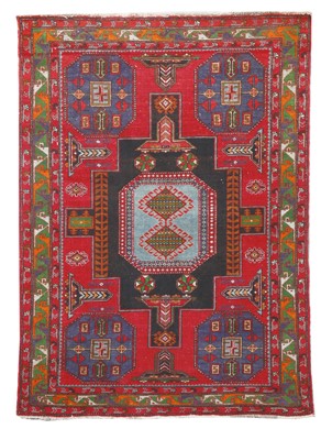 Lot 344 - A Caucasian rug