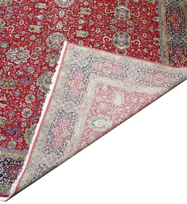 Lot 232 - A large Indian Kashmir carpet