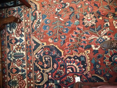 Lot 100 - A Bakhtiari Western Iranian carpet