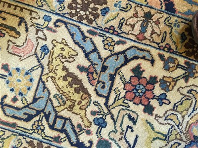 Lot 189 - A Tabriz carpet