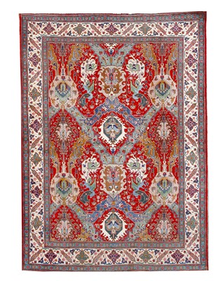 Lot 282 - A Tabriz carpet