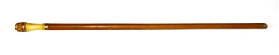 Lot 154 - An ivory and malacca gadget walking stick