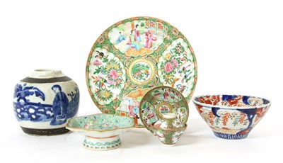 Lot 206A - A collection of Chinese porcelain and a Japanese bowl (7)
