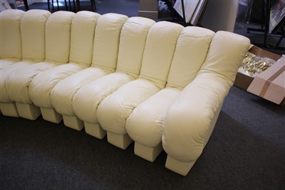 Lot 306 - A contemporary De Sede ‘Non-Stop’ sofa