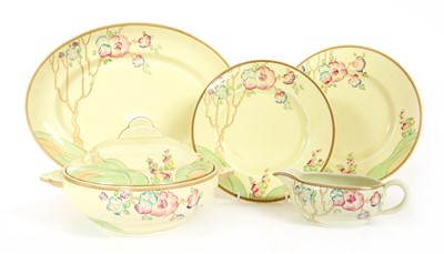 Lot 227 - A group of Clarice Cliff Chippendale Trees pattern dinner wares