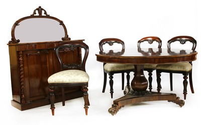 Lot 333 - A rosewood circular table