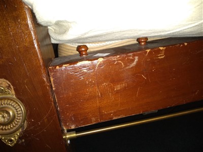 Lot 354 - A stained pine
American Federal four-poster bed