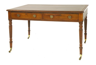 Lot 794 - A mahogany library table