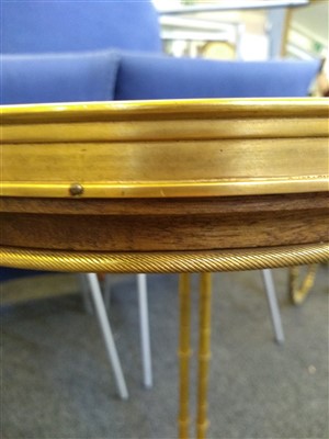 Lot 169 - A Regency-style circular occasional table