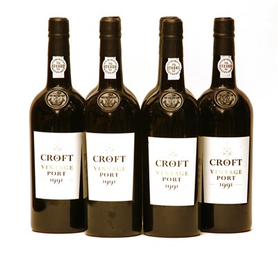 Lot 36 - Croft, 1991, six bottles (opened owc)