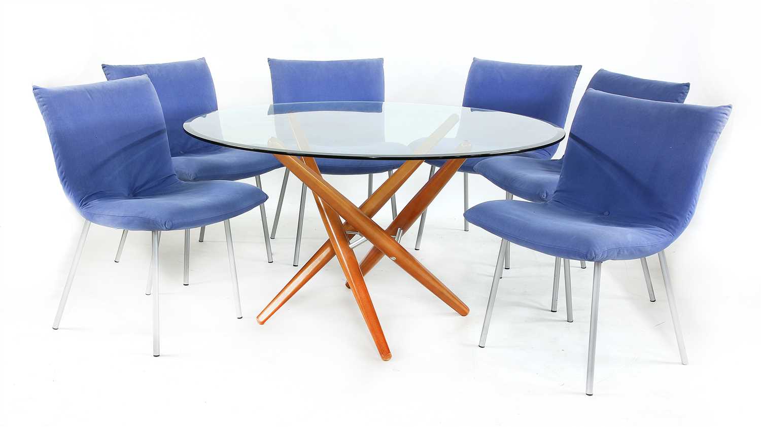 Ligne roset deals glass dining table