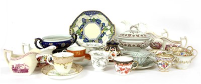 Lot 235 - A collection of 19th century pottery and ceramics