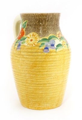Lot 119 - A Clarice Cliff 'Canterbury Bells' single-handled Isis vase