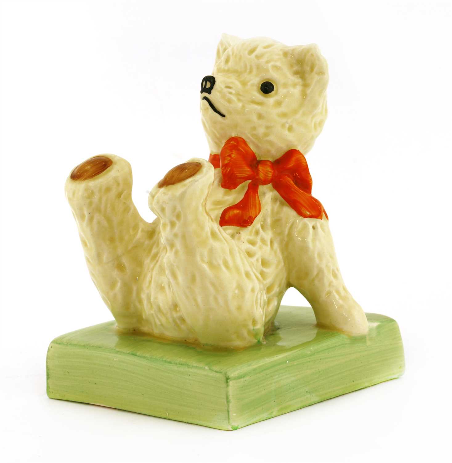Lot 169 - A Clarice Cliff teddy bear bookend