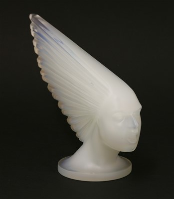 Lot 281 - A Lalique 'Spirit of the Wind' car mascot