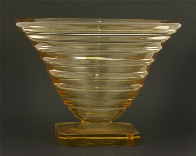 Lot 285 - A Daum glass bowl