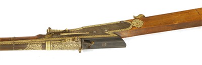 Lot 557 - An Indian 'torador' matchlock musket