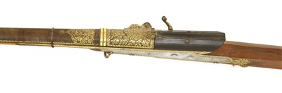 Lot 557 - An Indian 'torador' matchlock musket