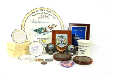Lot 196 - A collection of power boat racing memorabilia