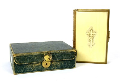 Lot 123 - A late 19th century/early 20th century Book of Common Prayer