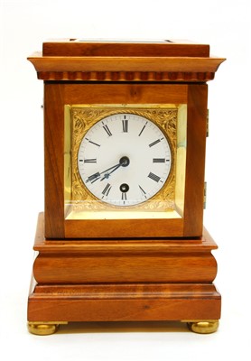 Lot 151 - A modern Regency style mantel clock
