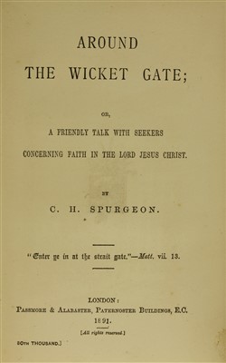 Lot 271 - SPURGEON (CHARLES HADDON): Scrap book in two sections