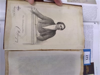 Lot 271 - SPURGEON (CHARLES HADDON): Scrap book in two sections