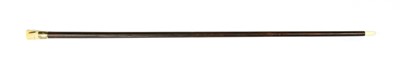 Lot 396B - A Japanese ivory and rosewood walking stick