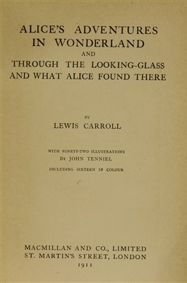 Lot 290 - Carroll, Lewis: 1- Alice's Adventures in Wonderland