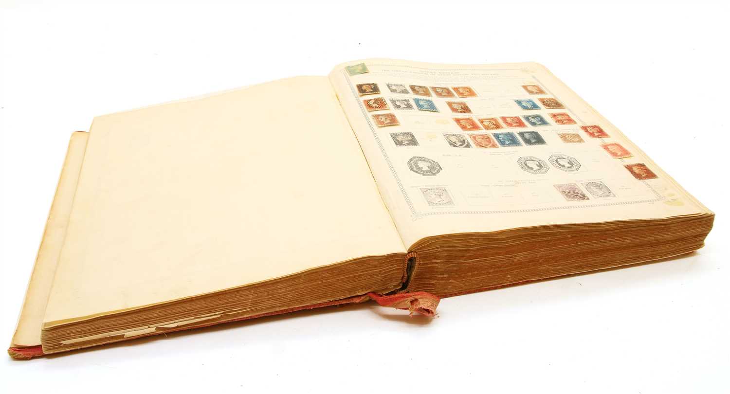 Lot 81 - All World stamps in an Ideal Postage Stamp Album