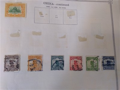 Lot 81 - All World stamps in an Ideal Postage Stamp Album
