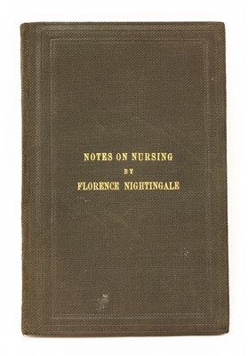 Lot 281 - NIGHTINGALE, Florence: Notes on nursing: what it is, and what it is not