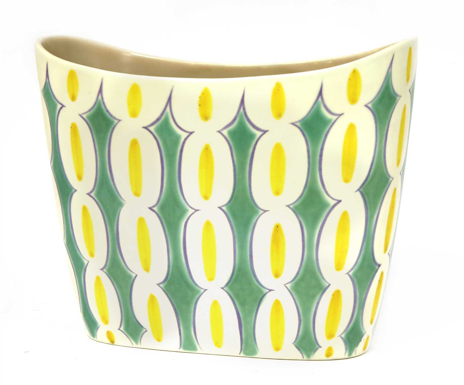 Lot 549 - A Poole Pottery freeform bowl