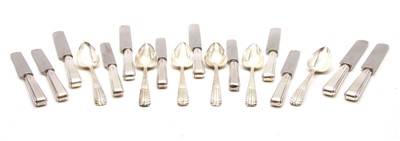 Lot 71 - Silver cutlery