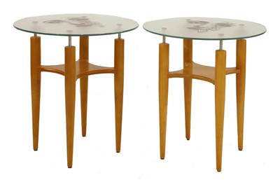 Lot 377 - A pair of side tables
