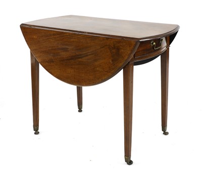 Lot 703 - A George lll mahogany Pembroke table