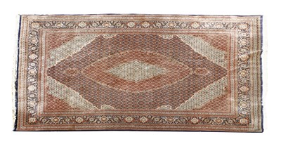 Lot 686 - A fine Persian Tabriz carpet