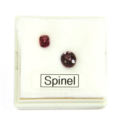 Lot 32 - Two unmounted spinels