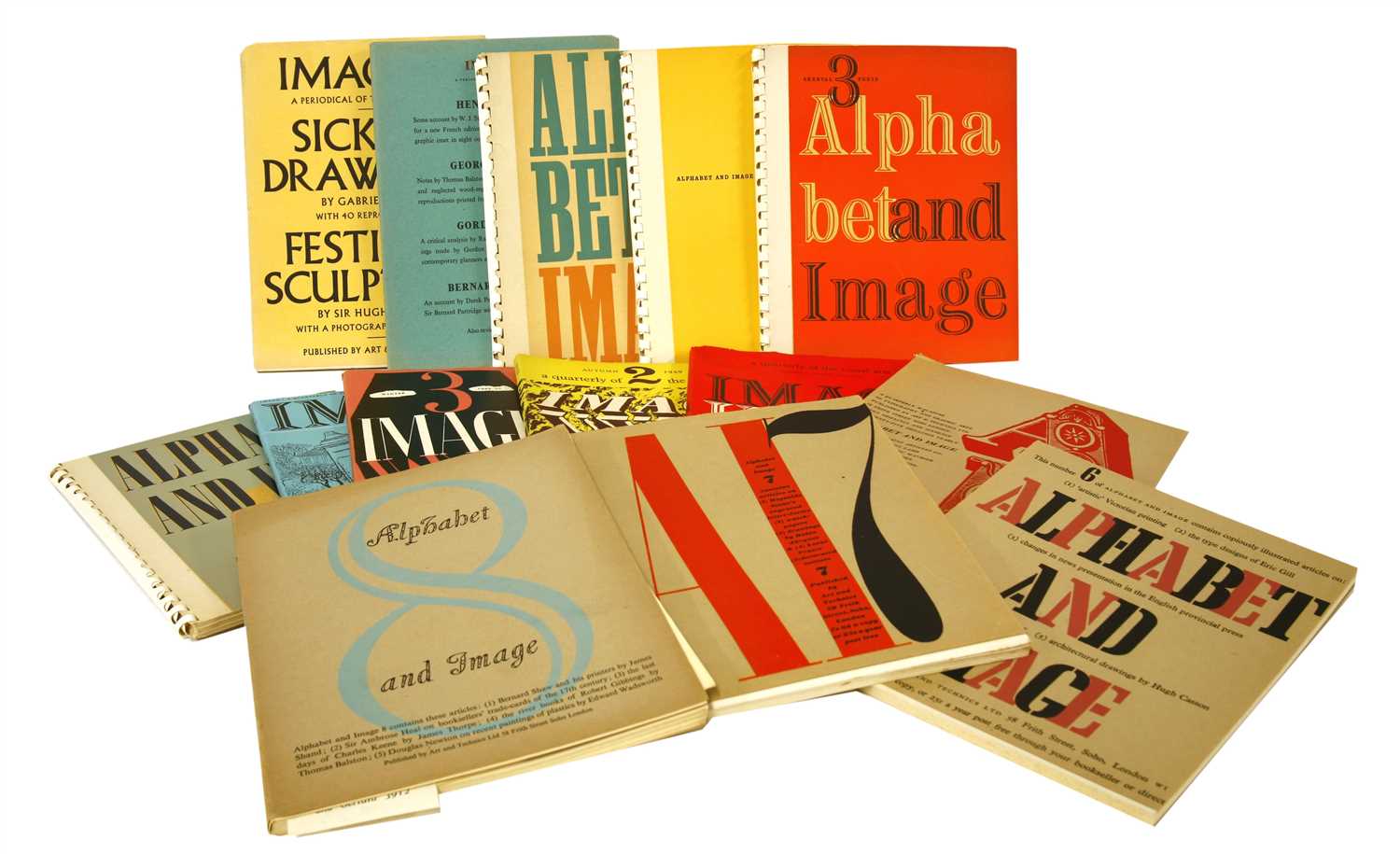 Lot 378 - 'Alphabet and Image' magazine