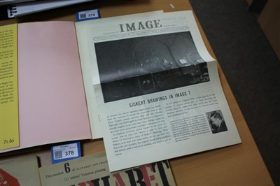 Lot 378 - 'Alphabet and Image' magazine