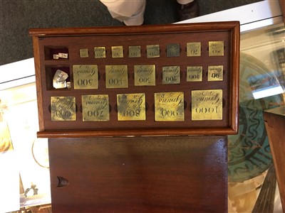 Lot 144 - An experimental chemistry and assay scales set by Bastick & Driver