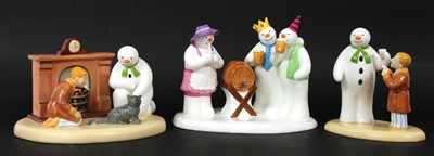 Lot 317 - A collection of Coalport limited edition Character Snowmen