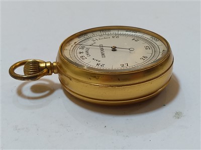 Lot 371 - Four pocket barometer/altimeters