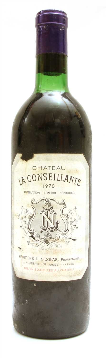 Lot 257 - Chateau La Conseillante, Pomerol, 1970, one bottle