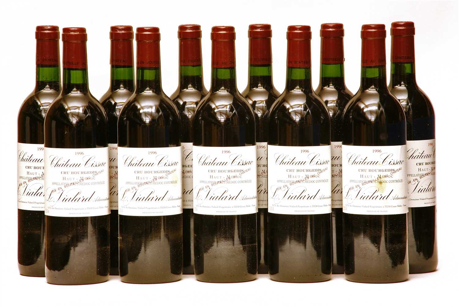 Lot 149 - Chateau Cissac, Haut-Médoc, Cru Bourgeois Supérieur, 1996, 11 bottles (owc)