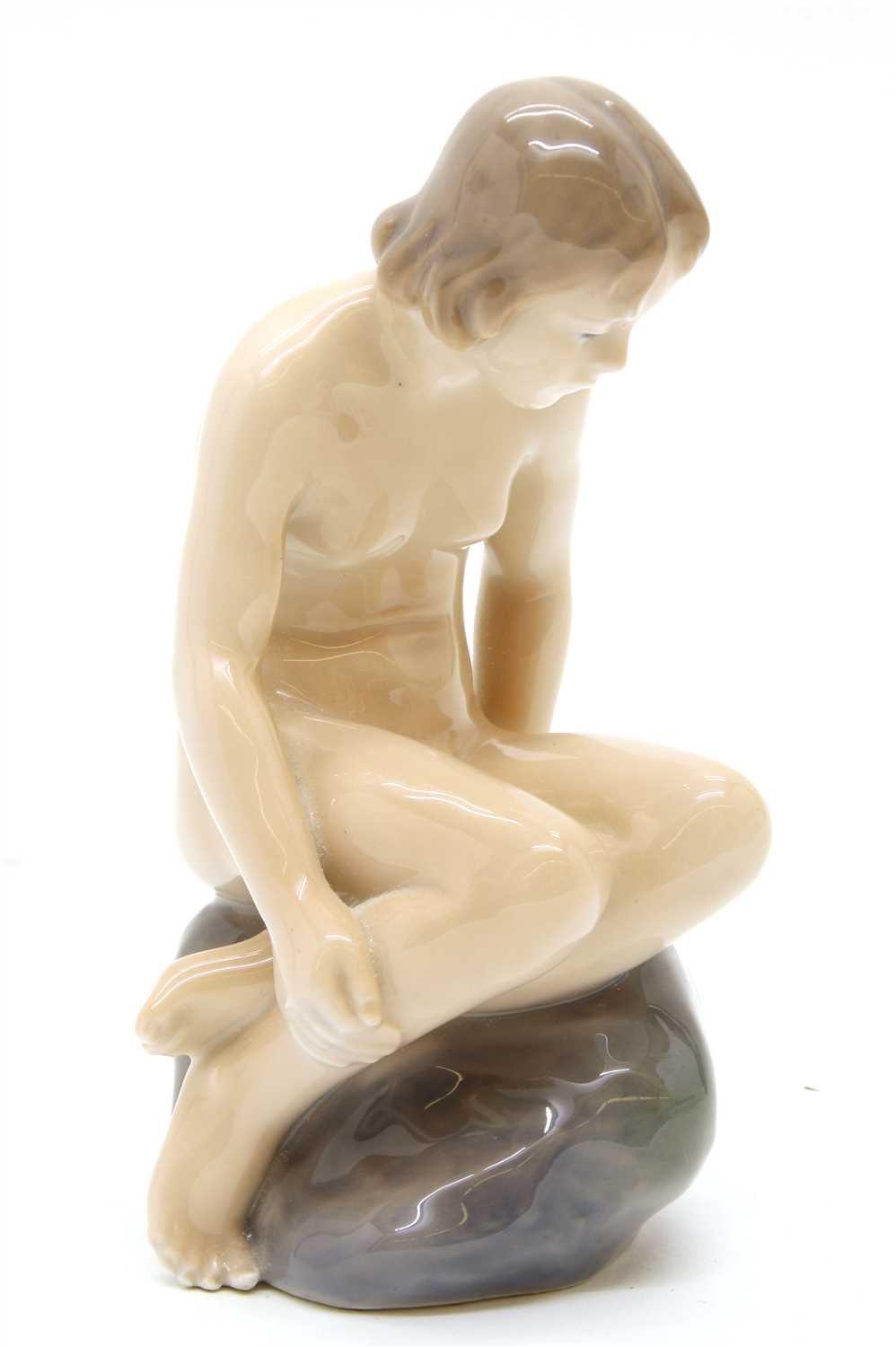 Lot 179 - A Royal Copenhagen figure of a female nude